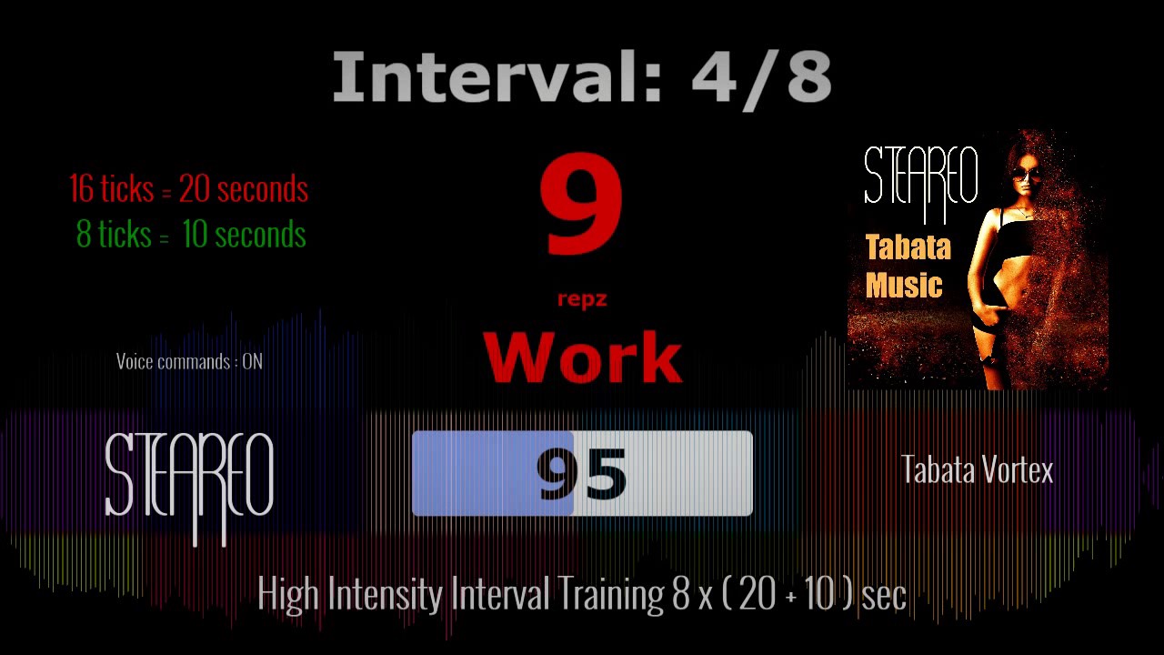 05 - YouTube Tabata Music 2017 + Timer and Voice (HiiT - Tabata Music - Vortex Voice) nocopyrightsounds colors