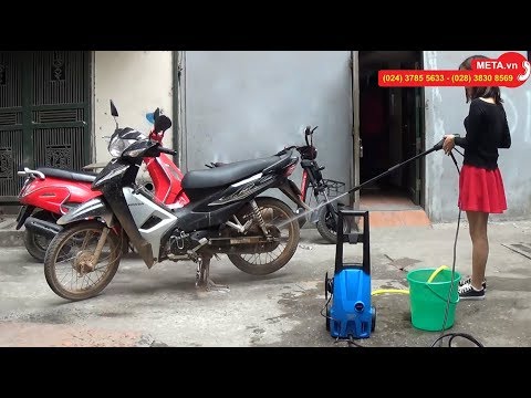 Hướng dẫn lắp đặt và test khả năng tự hút nước của máy rửa xe HP Oshima CM1