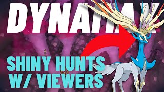 XERNEAS SHINY HUNT! | DYNAMAX Dens with VIEWERS | Pokémon Sword & Shield