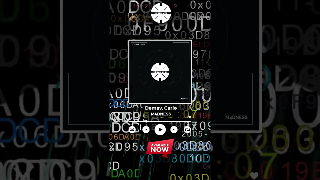 YouTubeでDemav, Carlø “M4dness”を視聴 YouTubeでDemav, Carlø “M4dness”を視聴