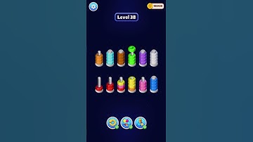 Nut Sort 3D: Color Match | Level 38