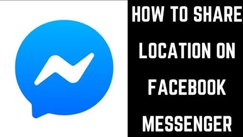 How to Share Location on Messenger 2024 | How to Send Location on Messenger