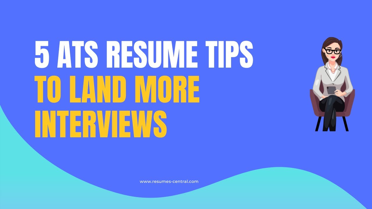 5 ATS Resume Tips to Land More Interviews - YouTube