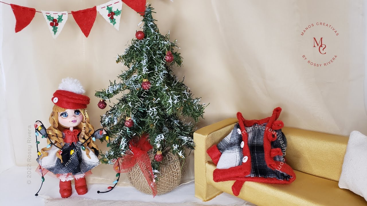 making-a-doll-holding-christmas-lights-in-cold-porcelain-clay-diy