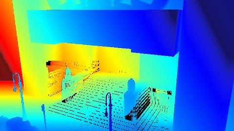 Repairing the zbuffer using optimization and re-projection.