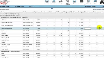 innkeypos - Physical Stock Verification