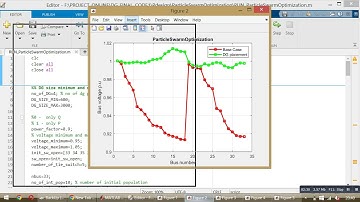 Particle Swarm Optimization  - Optimal DG Placement