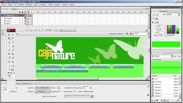 GENERAR MENÚS DESPLEGABLES EN FLASH 2