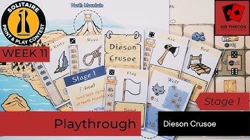 Playthrough | Dieson Crusoe (Stage 1)