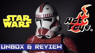 Star Wars Coruscant Guard Hot Toys Sixth Scale Figure Unbox & Review