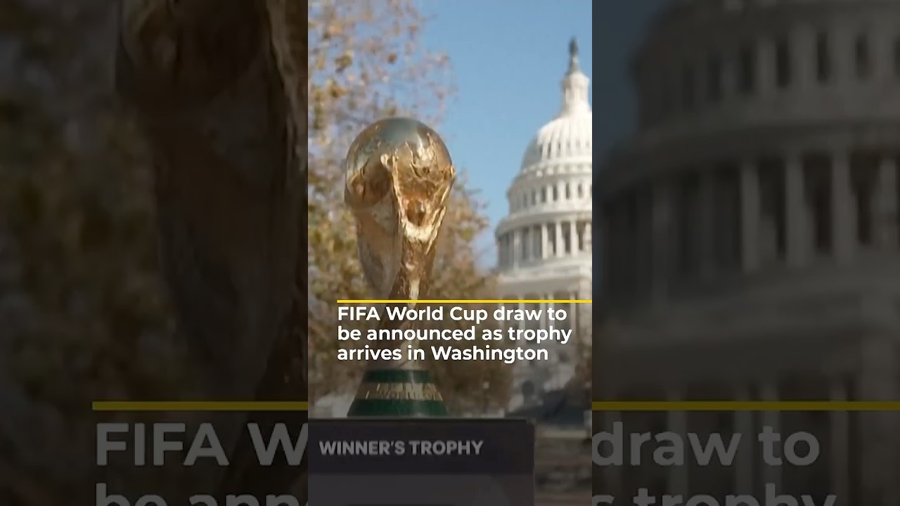 سيتم الإعلان عن قرعة كأس العالم لكرة القدم مع وصول الكأس إلى واشنطن | #ajshorts