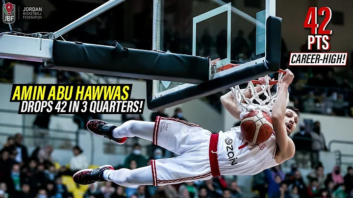 Amin Abu Hawwas (  ) Career-High 42 PTs Full Highl...