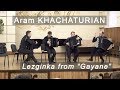 Aram Khachaturian: Lezginka from Gayane * Хачатурян: Лезгинка из Гаянэ AKKO Quartet ACCORDION Баян