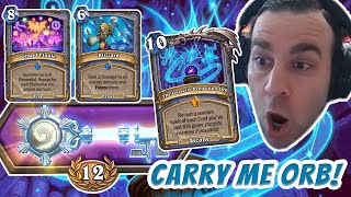 Galactic Projection Orb is BROKEN with Grand Finale! - Hearthstone Arena
