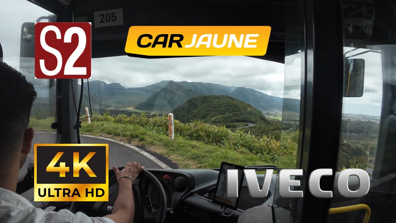 Ligne S2 Car Jaune | Saint-Pierre/Saint-Benoît par les Plaines