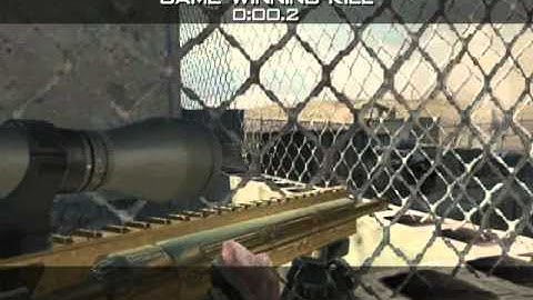 MW3 360 Jumpshot Quickscope