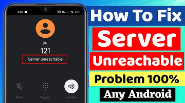 How To Fix Server Unreachable Error In Jio 4G Android 2022