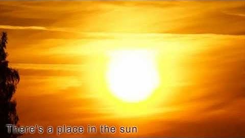 Thumbnail of A Place In the Sun - Stevie Wonder (with lyrics)