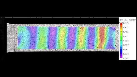 AA5083-H116 DIC Tensile Test
