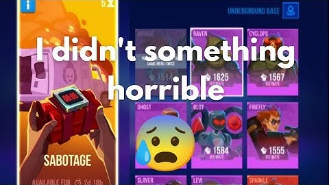 Sabatoge gone Great?(bullet echo) gameplay 🔥🔥