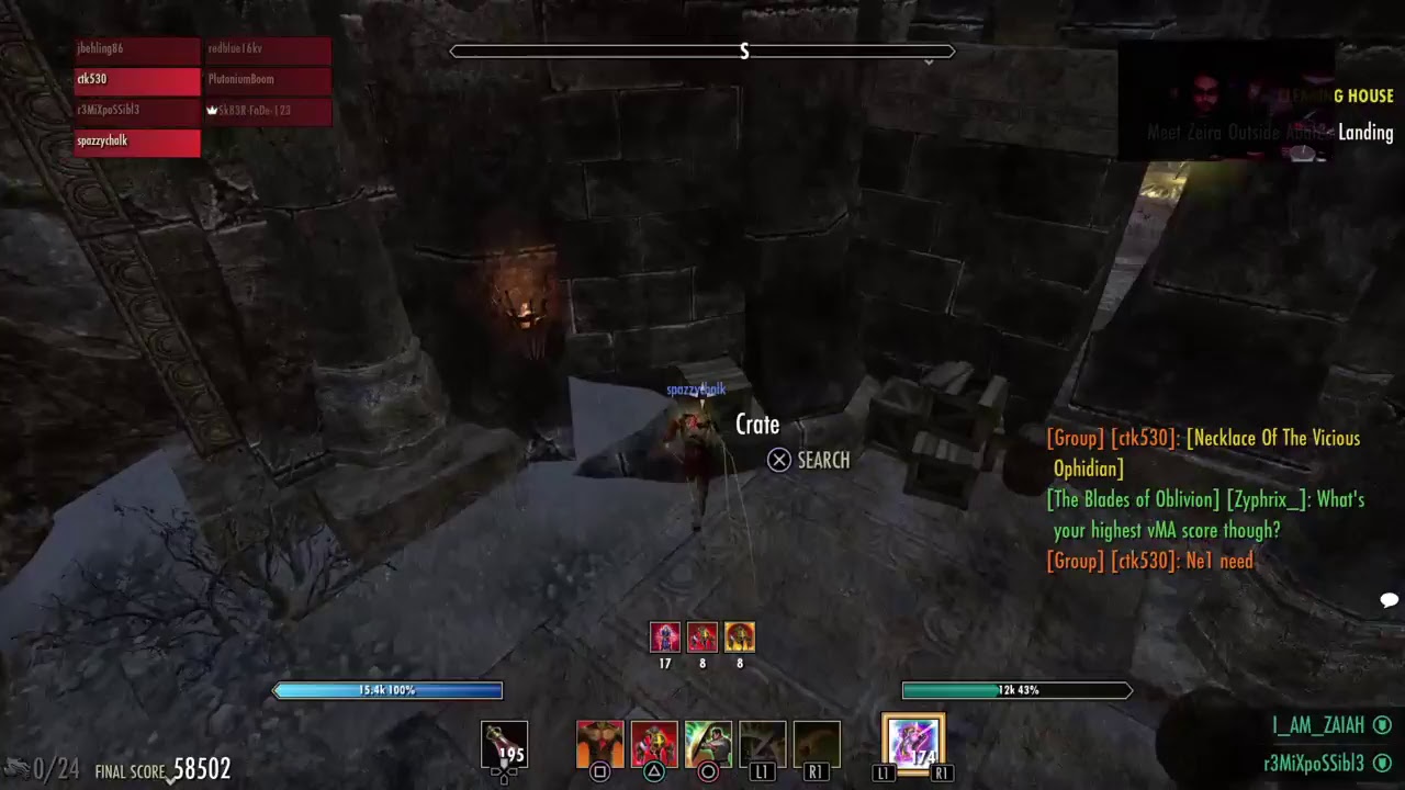 ESO RNG postVet Hel Ra citadel chests & heavy sacks YouTube