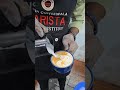 কাঁপাও কাঁপাও কাঁপাও 🤣 #latte #art #coffee #course #baristatraining #student #Rossita