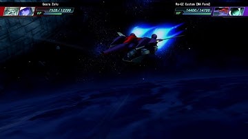 SD Gundam G Gen Genesis - RGZ-91B Re-GZ Custom [MA Mode] (Londo Bell Pilot) (0096)