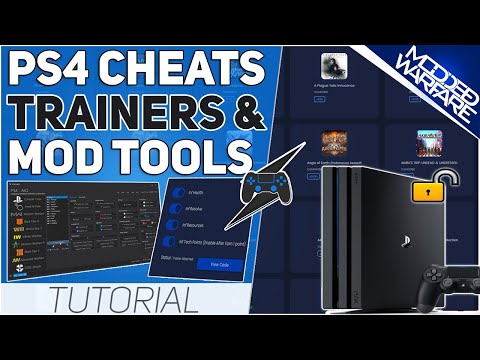 (EP 12) How to Access PS4 Game Cheats using Trainers u0026 Mod Tools (9.00 or Lower)