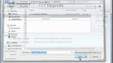 PST Upgrade Software