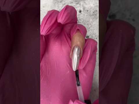 Как крепить втирку. Втирка хром. Зеркальная втирка. Втирка единорог. #nailart #nails