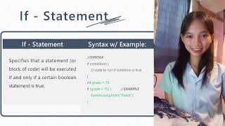 Conditional Control Structure