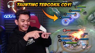 Taunting TERGOKIL Sepanjang Sejarah MPL!! React Mic Check RRQ VS AE! - Mobile Legends