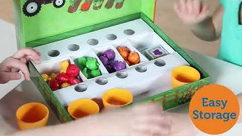 Learning Resources Veggie Farm Sorting Set, Food Sorting Game, 46 Pieces, Ages 3+ Reviews