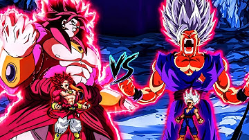 Limit Break Broly SSJ4 OP (New) VS Gohan Beast V2 OP in Jump Force #Mugen