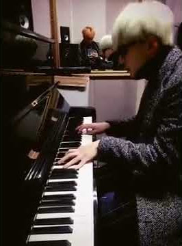 BTS' Suga plays the piano
