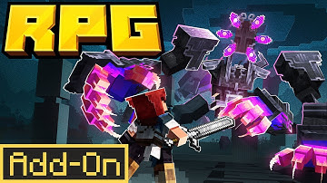RPG ADDON is INSANE For Minecraft Bedrock Edition Players!