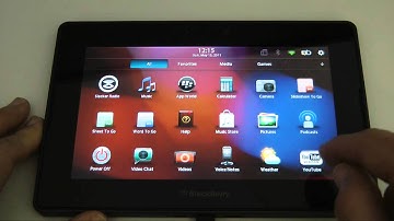 Blackberry Playbook Full Review