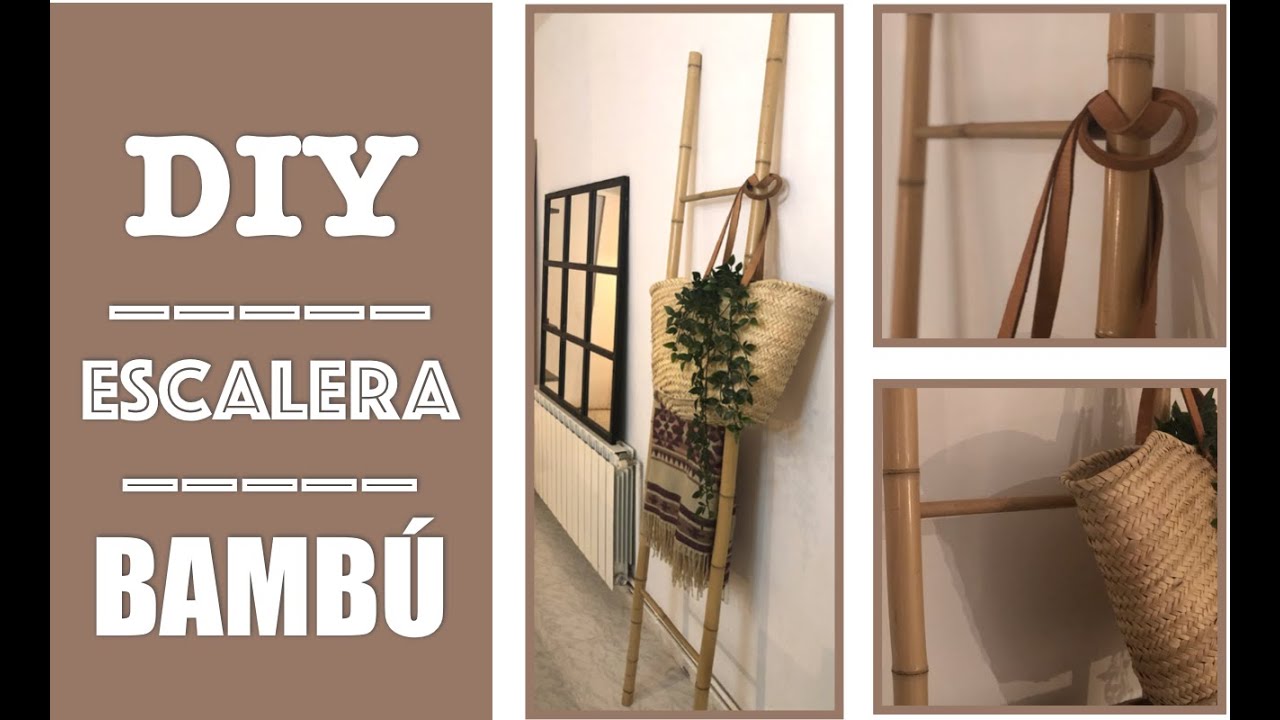 DIY EXPRESS, COMO HACER UNA ESCALERA DE BAMBU