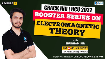 Electromagnetic Theory MSC Physics To Crack JNU & HCU Entrance 2022