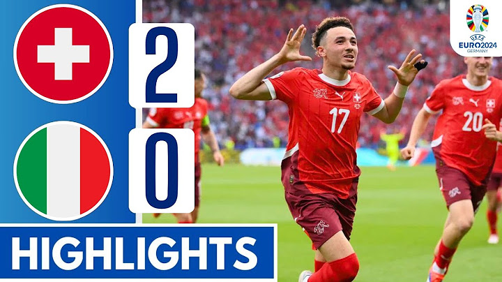 Switzerland Vs Italy 2-0 - All Goals & Highlights - UEFA EURO 2024