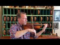 Capture de la vidéo 2019 Guarneri 'Vieuxtemps” Model Fine Violin Crafted By Violinmaker Eric Benning