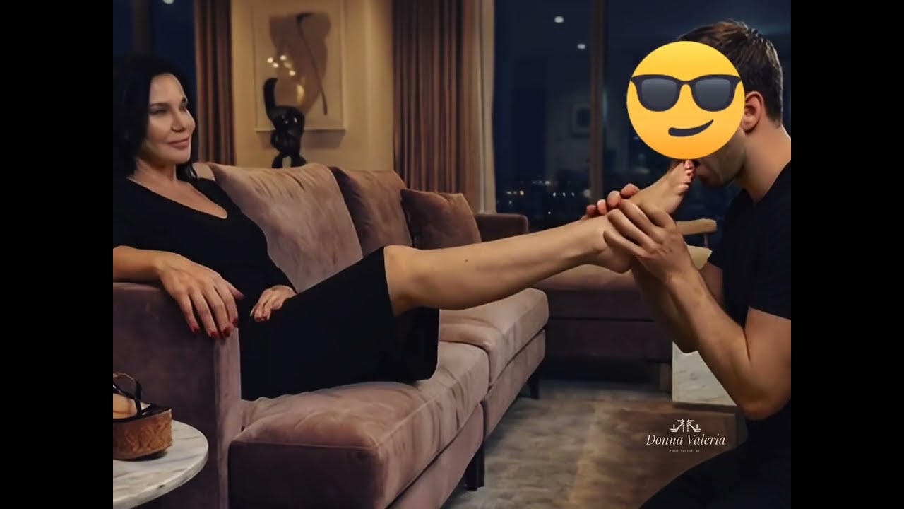 ⭐👣👠 Donna Valéria's Team - mom/son feet massage