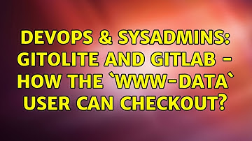 DevOps & SysAdmins: Gitolite and Gitlab - How the `www-data` user can checkout? (2 Solutions!!)