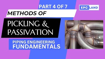 Part 4 of 7 II Pickling and Passivation Methods II #Epcland