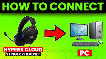 How To Connect HyperX Cloud Stinger 2 Headset To PC (Setup HyperX Cloud Stinger 2 Headset With PC)