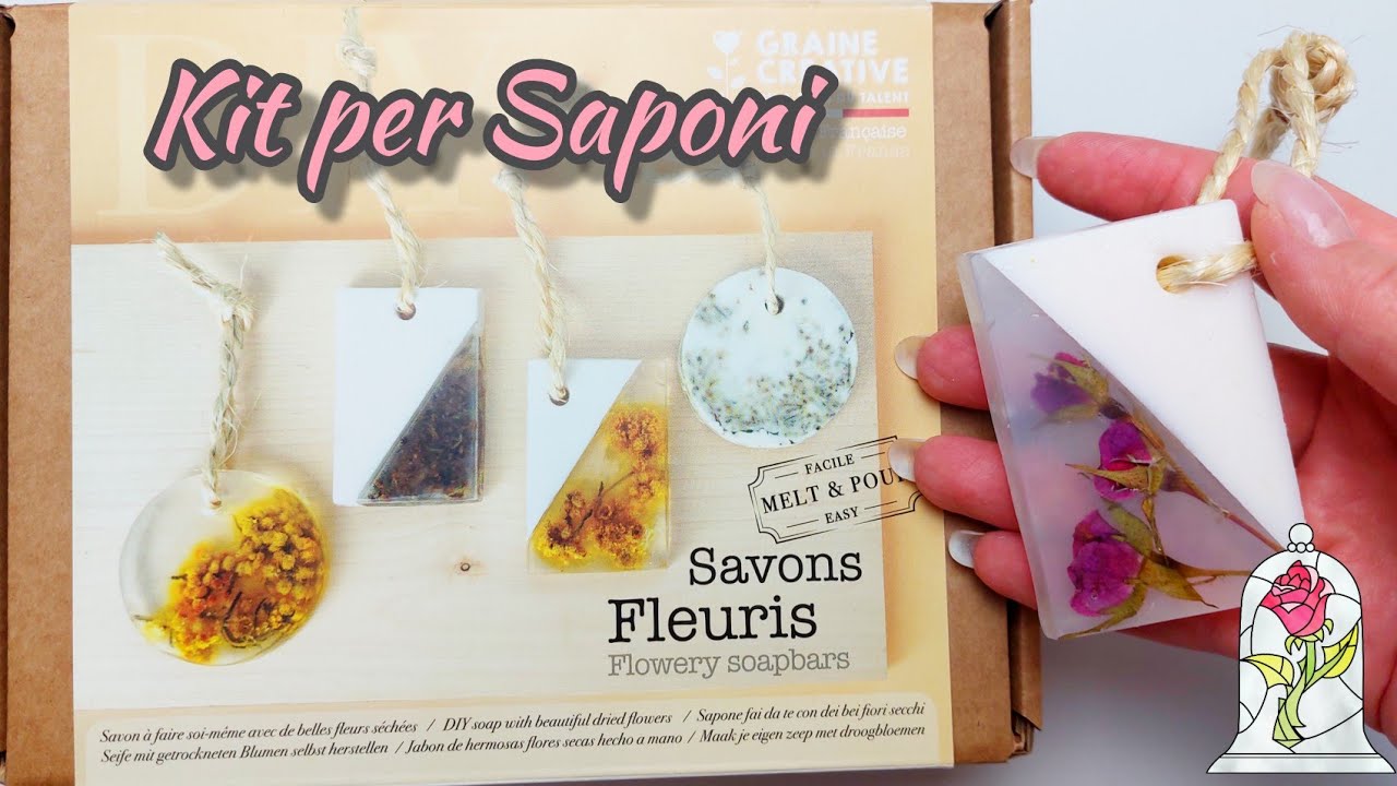 Kit saponi con fiori secchi 