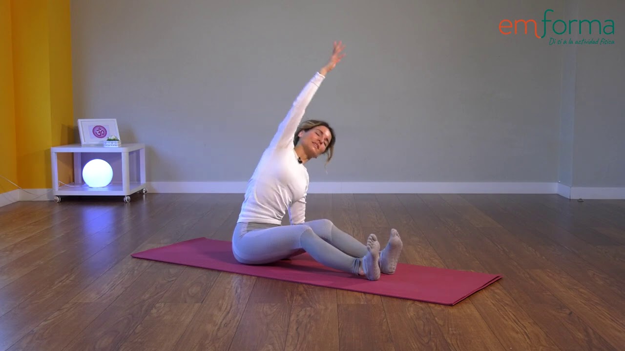 Yoga en esterilla para personas con Esclerosis Múltiple: rutina para dormir