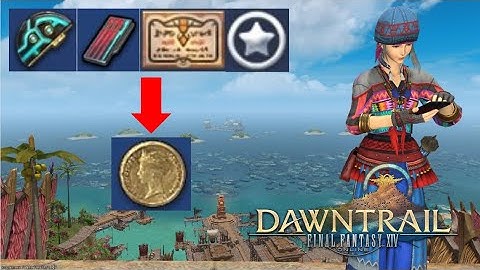 Final Fantasy XIV - How to Convert Poetics & Credits into Gil - Patch 7.05