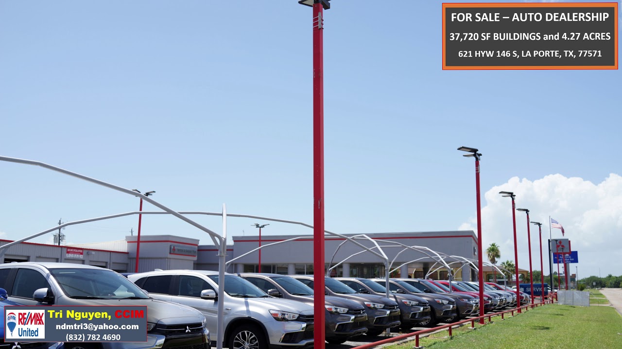FOR SALE AUTO DEALERSHIP 621 HWY 146 S, La Porte, TX, 77571 YouTube