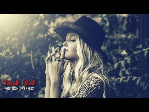 Photo Editing In Photoshop CC | Dark Red Preset Tutorial Photo Editing In Photoshop CC | Dark Red Preset Tutorial